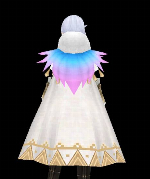 Rainbow Feather Cape